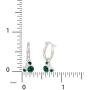 Disney Minnie Mouse Birthstone Jewelry for Women and Girls, Minnie Mouse Crystal Hoop Earrings