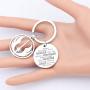 SEIRAA Movie Inspired Jewelry Pendant Movie Fan Gift Always Remember You’re Braver Than You Believed Key Chain