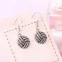 Winssi Womens Basketball Dangle Earrings Rhinestone Basketball Earrings Sport Jewelry Gift Idea