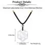 Top Plaza Hexagram Star Healing Crystal Stone Pendant Necklaces Adjustable Natural Gemstone Necklace Reiki Quartz Jewelry for Men Women Top Plaza Hexagram Star Healing Crystal Stone Pendant Necklaces Adjustable Natural Gemstone Necklace Reiki Quartz Jewelry for Men Women