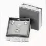 POPUAVA 925 Sterling Silver AAA+ Natural Freshwater Cultured Pearl Necklace Elegance Bridal Jewelry Necklace Earrings Set for Women POPUAVA 925 Sterling Silver AAA+ Natural Freshwater Cultured Pearl Necklace Elegance Bridal Jewelry Necklace Earrings Set for Women