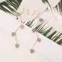 SE DIPITY Zigzag Drop Dangle Earrings