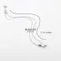 ELBLUVF 18k Plated Stainless Steel Elephant Animal Lucky Elephant Necklace Everyday Jewelry