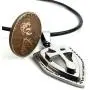 FORGIVEN JEWELRY Cross Strength Shield Necklace FORGIVEN JEWELRY Cross Strength Shield Necklace