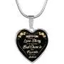 to My Wife Necklace Love Your Husband - Every Love Story Beautiful Heart Pendant Jewelry - Love Gifts for Wifes Fiancee On Birthday Christmas Valentines Day to My Wife Necklace Love Your Husband - Every Love Story Beautiful Heart Pendant Jewelry - Love Gifts for Wifes Fiancee On Birthday Christmas Valentines Day