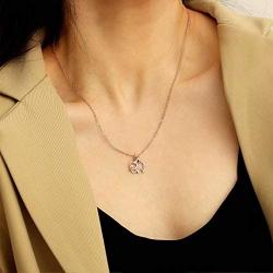 Horse Elephant Gifts for Women Girls, 14K Gold Plated Cubic Zirconia Elephant Horse Pendant Necklace for Women Girls Kids Jewelry Gifts, Mothers Day Valentines Gifts for Mom Daughter Friend Grandma
