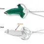PPX 2 Pcs Lord of The Ring Elven Leaf Aragorn Arwen Evenstar Pendant Chain Necklace Princess Chain with Transparent Jewelry Box PPX 2 Pcs Lord of The Ring Elven Leaf Aragorn Arwen Evenstar Pendant Chain Necklace Princess Chain with Transparent Jewelry Box