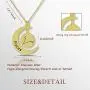 G-Ahora Gold Zodiac Signs Necklace 12 Constellation Jewelry Birthday Gift for Her G-Ahora Gold Zodiac Signs Necklace 12 Constellation Jewelry Birthday Gift for Her