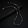 Caiyao Hematite Magnetic Necklace Pain Relief Therapy Arthritis Migraine Headaches Shoulders Back Beads Necklace