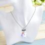 na 3 Pcs/Set Cartoon Necklaces French Fries Hot Dog Bread Hamburger Pendant Best Friends Unicorn Necklace Christmas BFF Sets Jewelry (Unicorn)
