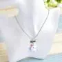 na 3 Pcs/Set Cartoon Necklaces French Fries Hot Dog Bread Hamburger Pendant Best Friends Unicorn Necklace Christmas BFF Sets Jewelry (Unicorn)