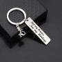 WSNANG Funny Monkey Keychain Not My Circus Not My Monkeys Keychain Retirement Gift for Employees Colleague Social Worker Going Away Gift