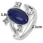 JinYu 2 Set Unisex Vampire Diaries Elena Sapphire Crystal Daylight Ring and Katherine Sapphire Crystal Pendant Daywalking Necklace JinYu 2 Set Unisex Vampire Diaries Elena Sapphire Crystal Daylight Ring and Katherine Sapphire Crystal Pendant Daywalking Necklace