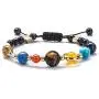 2-4Pcs Adjustable Solar System Natural Stone Strand Stretch Bracelet Universe Galaxy Eight Planets Guardian Sun Star Beads Bracelet Bangle for Women Men Boy Girl Unisex Jewelry Gifts 2-4Pcs Adjustable Solar System Natural Stone Strand Stretch Bracelet Universe Galaxy Eight Planets Guardian Sun Star Beads Bracelet Bangle for Women Men Boy Girl Unisex Jewelry Gifts