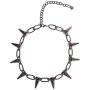 Reaowazo Spike Chokers for Women Girls Choker Goth Necklaces Mens Chain Choker Collar Punk Streetwear Handmade Adjustable Vintage Rivet Jewelry