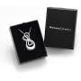Infinity Love Urn Pendant Stainless Steel Snake Chain Cremation Jewelry for Ashes for Woman Free Filling Tools Include