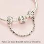 Pandora Jewelry Small Love Connection Sterling Silver Charm