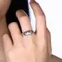 Allhola Silver Frog Ring for Women Girls,Open Adjustable Vintage Cute Animal Finger Rings Fashion Party Jewelry Gifts Allhola Silver Frog Ring for Women Girls,Open Adjustable Vintage Cute Animal Finger Rings Fashion Party Jewelry Gifts