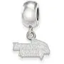Solid 925 Sterling Silver Logo Art Illinois State University Dangle Charm Bead Charm Very Small Pendant Solid 925 Sterling Silver Logo Art Illinois State University Dangle Charm Bead Charm Very Small Pendant