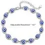 choice of all Evil Eye Bracelet Silver Eye Beads Bracelet Ojo Turco Kabbalah Evil Eye Bracelets for Women Men choice of all Evil Eye Bracelet Silver Eye Beads Bracelet Ojo Turco Kabbalah Evil Eye Bracelets for Women Men