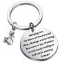 CYTING Monkey Keychain Monkeys are Fun Loving & A Source of Joy Monkey Jewelry Monkey Lovers Gift for Family Friends