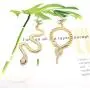 Fashion Cobra Dangle Earrings Vintage Personalized Animal Snake Stud Earrings Gothic Wave Snake Drop Earring Jewelry for Women Girls Gifts