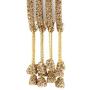 Ratna creation Sanara Designer Indian Bollywood Style Hanging Lac Bangles Bracelets Wedding Sparkling Latken 4 Pc Multi Color Churi Bangle Set Jewelry