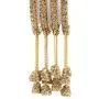 Ratna creation Sanara Designer Indian Bollywood Style Hanging Lac Bangles Bracelets Wedding Sparkling Latken 4 Pc Multi Color Churi Bangle Set Jewelry