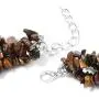 Shop LC Delivering Joy Silvertone Black Dragonfly Butterfly Necklace Pendant for Jewelry Women Gifts Size 18''