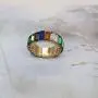 Rainbow Baguette Band Ring Anniversary Eternity Band Cubic Zirconia Ring Crystal Wedding Cocktail Rings Fashion Luxury Jewelry for Women Girl Rainbow Baguette Band Ring Anniversary Eternity Band Cubic Zirconia Ring Crystal Wedding Cocktail Rings Fashion Luxury Jewelry for Women Girl
