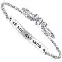 Dainty Cuff Bracelet - Be Still And Know - Christian Bangle Jewellery Gift for Her