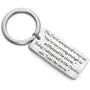 FUSTMW Inspirational Gifts I Am The Storm Keychain Motivating Jewelry Encouragement Gift FUSTMW Inspirational Gifts I Am The Storm Keychain Motivating Jewelry Encouragement Gift