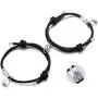 Jstyle Gift for Valentines Day 2PCS Couple Magnetic Bracelet Set Mutual Attraction Rope Braided Bracelets Adjustable Charm Couple Jewelry Set for Women Men Jstyle Gift for Valentines Day 2PCS Couple Magnetic Bracelet Set Mutual Attraction Rope Braided Bracelets Adjustable Charm Couple Jewelry Set for Women Men