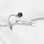 UJIMS Veterinarian Keychain Paw Print Gift Every Patient Leaves A Pawprint On My Heart Veterinary Medicine Jewelry Vet Tech Appreciation Gift