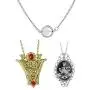 3PCS One Set Vampire Twilight Rosalies Necklace Replica Jewelry Silver Plated Bellas Moon Stone Pendant Necklaces,3 pieces 3PCS One Set Vampire Twilight Rosalies Necklace Replica Jewelry Silver Plated Bellas Moon Stone Pendant Necklaces,3 pieces