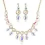 2 PCS/set Elegant Rhinestone Austrian Crystal Choker Necklace Teardrop Dangle Earrings Jewelry Sets for Women Girls, Womens Bridal Wedding Bridesmaid Party Birthday Prom Jewelry Gift. 2 PCS/set Elegant Rhinestone Austrian Crystal Choker Necklace Teardrop Dangle Earrings Jewelry Sets for Women Girls, Womens Bridal Wedding Bridesmaid Party Birthday Prom Jewelry Gift.