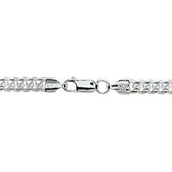 Sterling Silver 5mm Miami Cuban Curb Link Chain Necklace for Men Women
