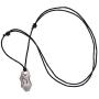 Norse Nordic Vikng Jewelry Uruz U Strength Creativity & Wealth Element Earth Elder Futhark Rune Runic Protection Amulet Silver Pewter Mens Pendant Necklace Charm for men W adjustable Cord
