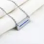 Thin Blue Line Bar Necklace Gift for Wife Mom Appreciation Jewelry Thin Blue Line Bar Necklace Gift for Wife Mom Appreciation Jewelry