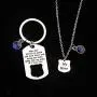 Police Officer Gift Police Necklace Keychain Matching Set Blue Line Policemen Gifts Police Wife Mom Jewelry Gifts May God Protect You from Harm Police Officer Gift Police Necklace Keychain Matching Set Blue Line Policemen Gifts Police Wife Mom Jewelry Gifts May God Protect You from Harm