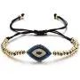 CIUNOFOR Evil Eye Charm Bracelet Gold Rose Gold Plated Stainless Steel Bead Link Italian Style for Women Girls … CIUNOFOR Evil Eye Charm Bracelet Gold Rose Gold Plated Stainless Steel Bead Link Italian Style for Women Girls …