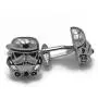 Classic Movie Design Cufflinks Vintage Jewelry Galactic Empire Storm Trooper Spaceship Cuff Button Classic Movie Design Cufflinks Vintage Jewelry Galactic Empire Storm Trooper Spaceship Cuff Button