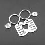 BLEOUK Guardians of The Galaxy Inspired Gift Gift for Friend Best Friend Keychain Set You are The Groot to My Rocket Friendship Jewelry