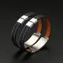 NC Leather Bracelet for Women Mens, Stainless Steel Friendship Bracelets for Teen Girls 12 Constellations Couples Bracelet Jewelry NC Leather Bracelet for Women Mens, Stainless Steel Friendship Bracelets for Teen Girls 12 Constellations Couples Bracelet Jewelry