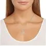 Plated 925 Sterling Silver Star of David Pendant Necklace With 18'' Cable Chain Plated 925 Sterling Silver Star of David Pendant Necklace With 18'' Cable Chain