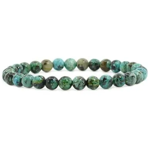 Justinstones Gem Semi Precious Gemstone 6mm Round Beads Stretch Bracelet 6.5 Inch Justinstones Gem Semi Precious Gemstone 6mm Round Beads Stretch Bracelet 6.5 Inch