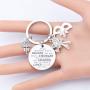 AKTAP The Umbrella Academy Keychain TV Movies Show Lovers Motivation Gifts for The Umbrella Academy Fans Always Remember You’re Braver Than You Believed