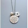 Stepdaughter Gift - I Didnt Give You the Gift of Life But Life Gave Me the Gift of You - Family Tree Pendant Necklace Step Daughter Gifts from Stepmom or Stepdad
