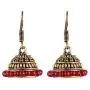 Saissa Silver Plated Metal Small Lightweight Jhumka Boho Earrings Indian Jewelry for Women Saissa Silver Plated Metal Small Lightweight Jhumka Boho Earrings Indian Jewelry for Women