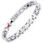 TwinYe Magnetic Bracelets for Women Arthritis Pain Relief Titanium Steel Health Magnet Therapy Bracelet,Silver TwinYe Magnetic Bracelets for Women Arthritis Pain Relief Titanium Steel Health Magnet Therapy Bracelet,Silver